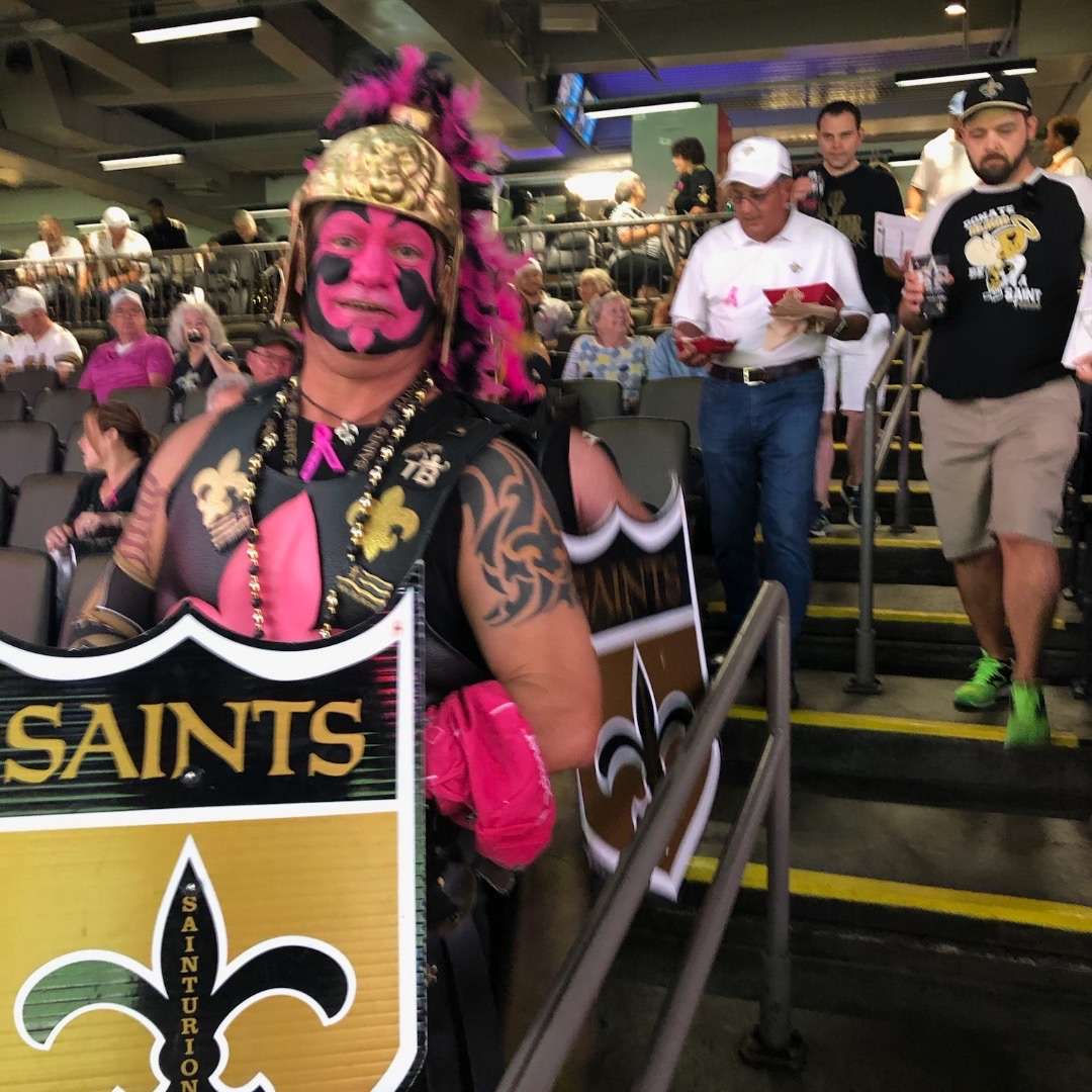 The Deep South, USA Saint Football Fan